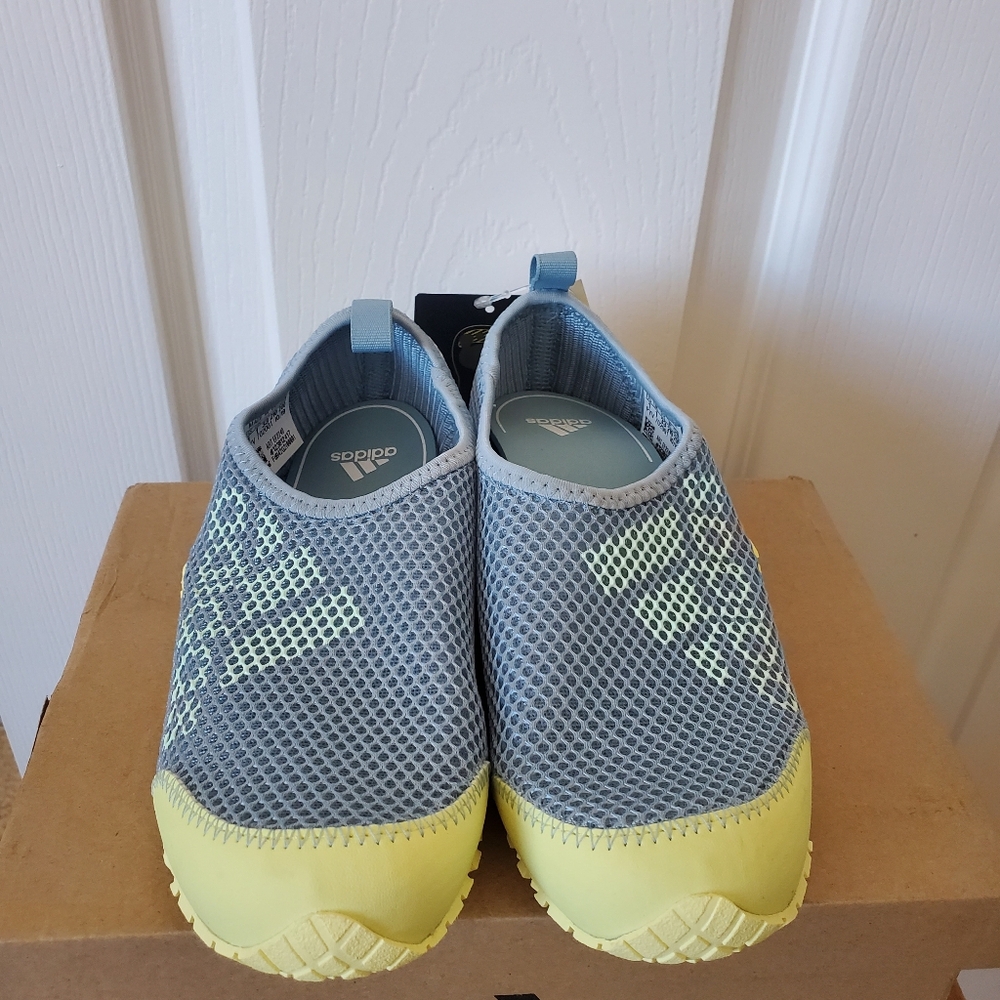 Adidas Kurobe Water Shoes Blue and Yellow - Picture 4 of 11